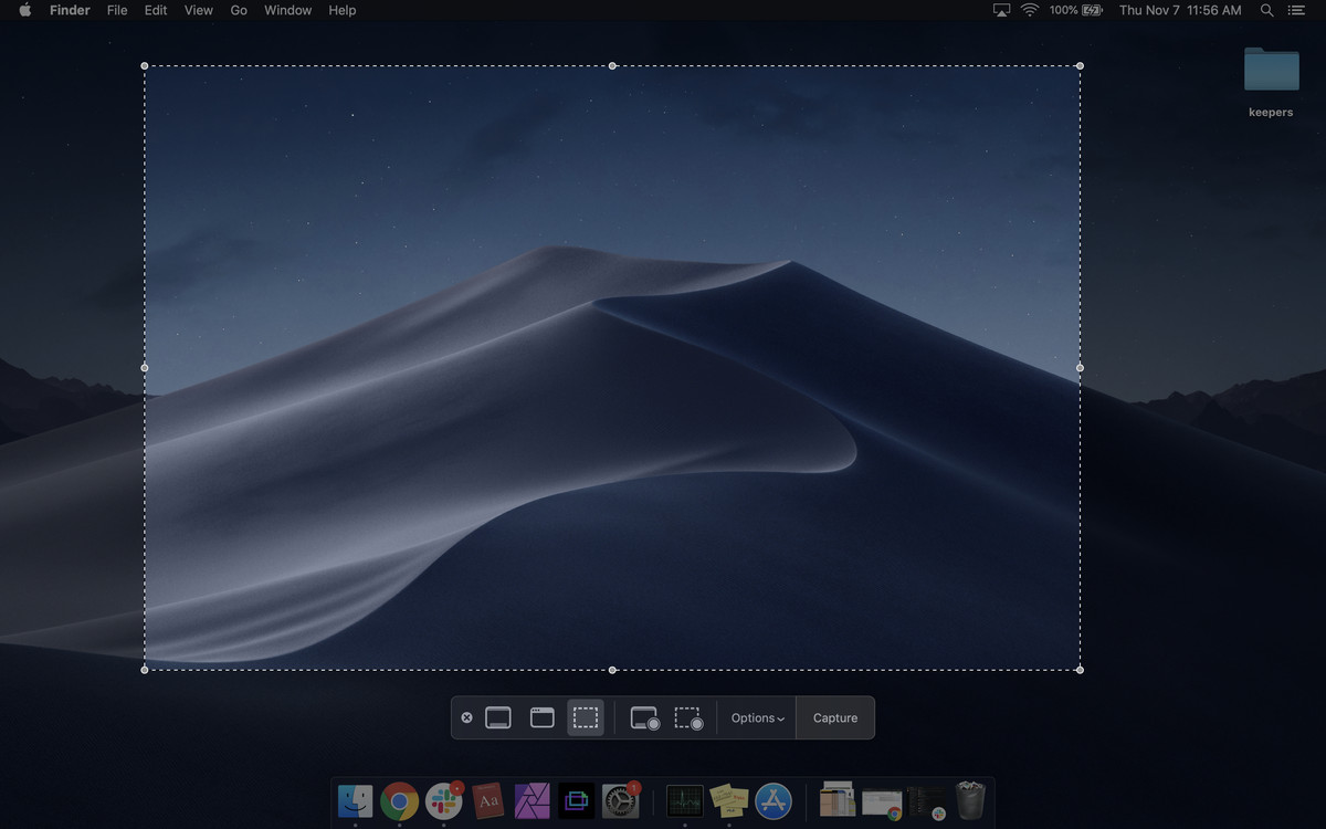 command keys for screenshot mac